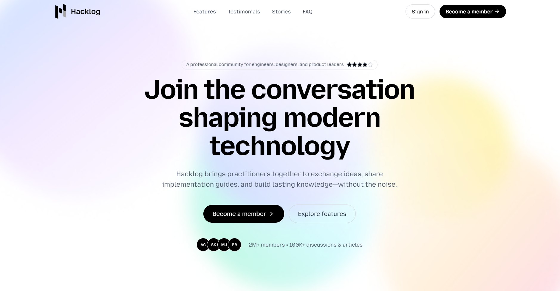 Hacklog platform preview